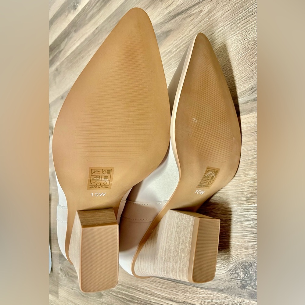 ARULA Wide Width Taupe-Ivory Booties                            SIZE 10W   *NWT* - Picture 7 of 14